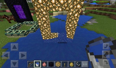 手机我的世界天堂门怎么做[图1]