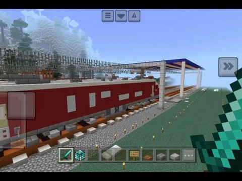 我的世界怎么制造火车