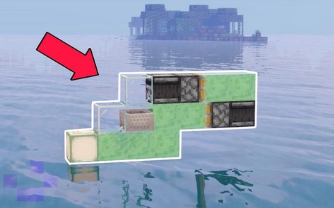 我的世界潜水艇怎么造