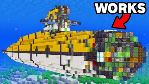 我的世界潜水艇怎么造[图2]