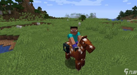 我的世界怎么给马喂食