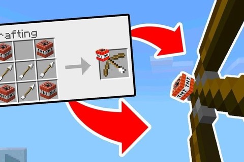 我的世界怎么做连发箭[图2]